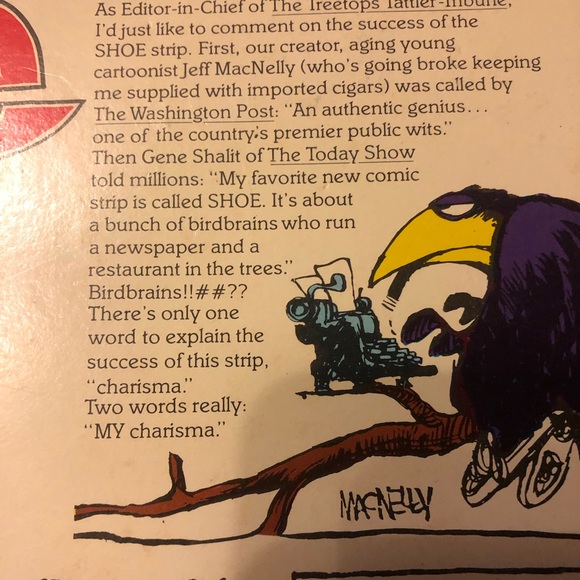 The Other Shoe: Second Book Of Cartoons by Jeff MacNeely SC 1980 Ray Miller Coll - Picture 3 of 7